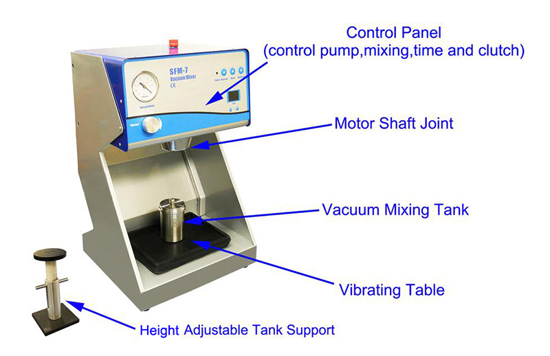 Lab small mixer machine for battery material mixing