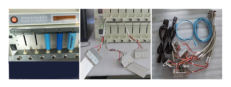 Cylindrical Battery Testing Equipment with Accessaries
