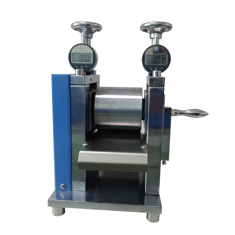 Lab Small Manual Calendering Machine for Electrode Sheet Pressing