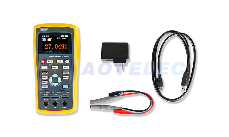 Digital Handheld LCR Meter Capacitance Inductance Resistance Tester