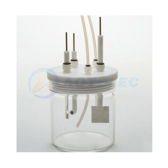 three-electrode sealed electrolytic cell