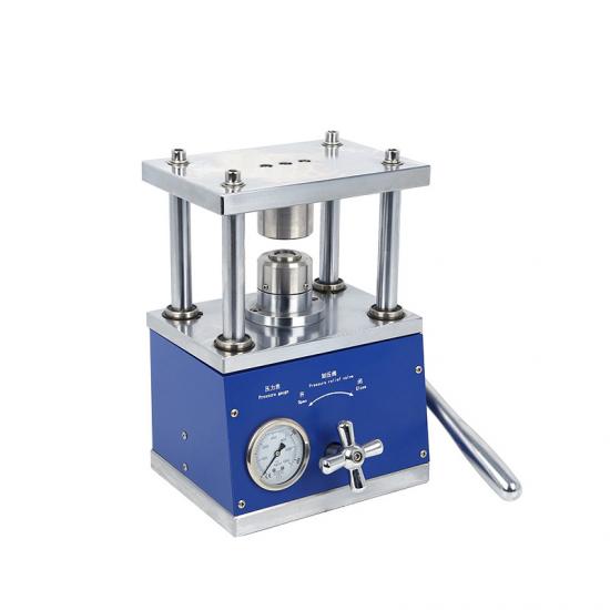 Coin cell crimping machine