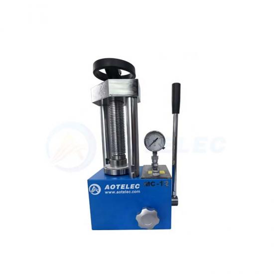 MITR 24T Lab-Scale Manual Powder Hydraulic Press for Material Testing