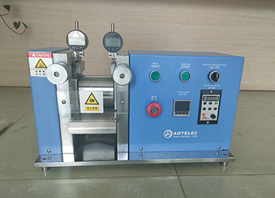 Máquina de prensa de rodillos calientes AOT-HRP-100 Enviado a USA