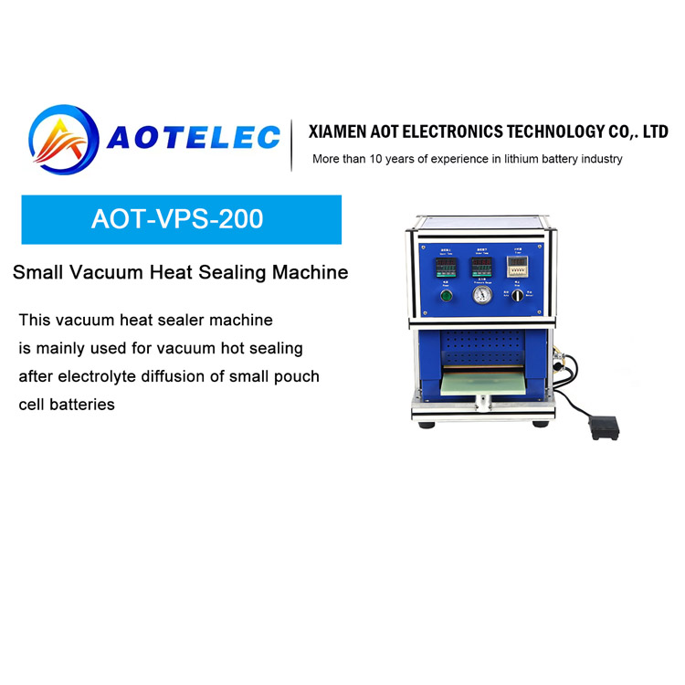Máquina selladora térmica compacta de laboratorio