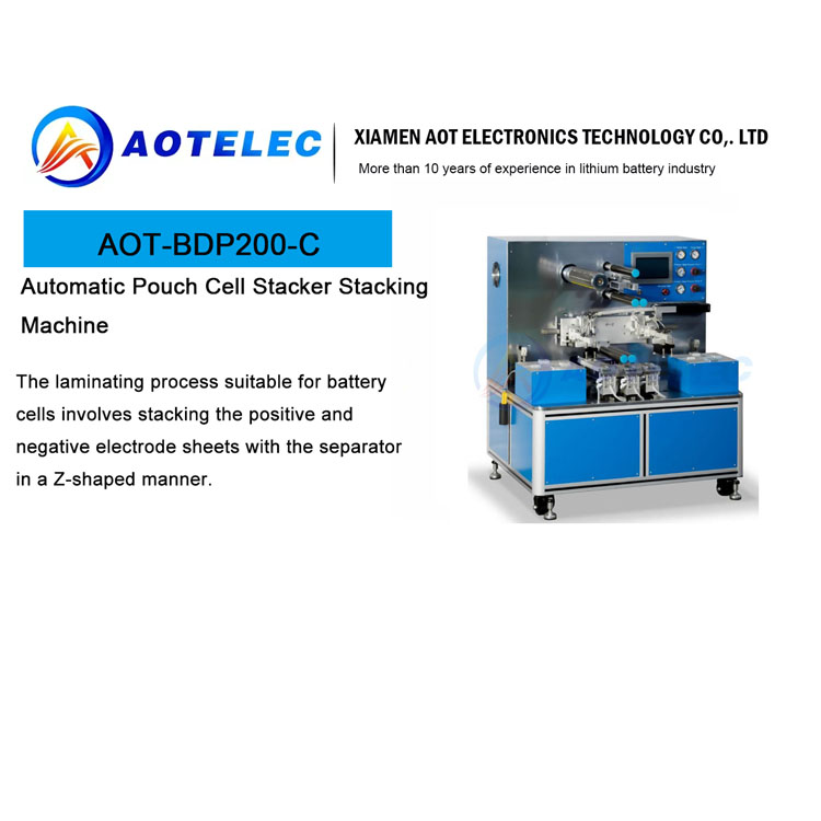 Battery Making Machine Electrode Stacking Machine 
