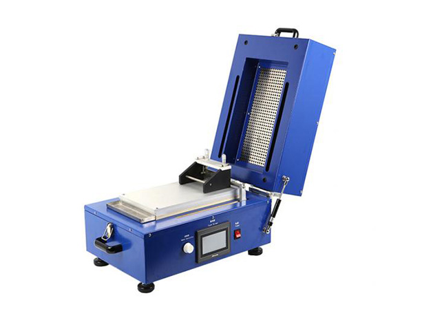 Máquina de recubrimiento de película de vacío de lodo de batería de laboratorio con secador
