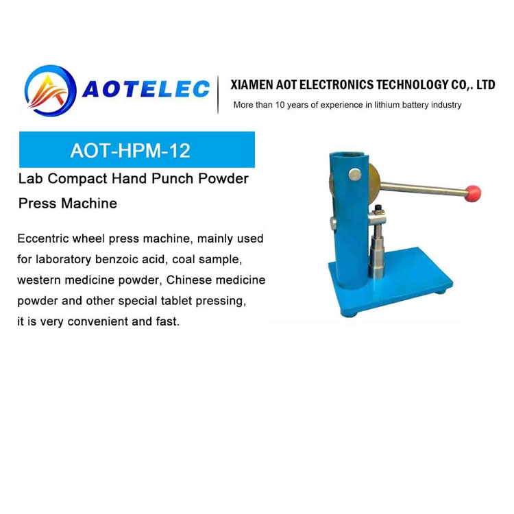 Manual Powder Tablet Press for Lab Research